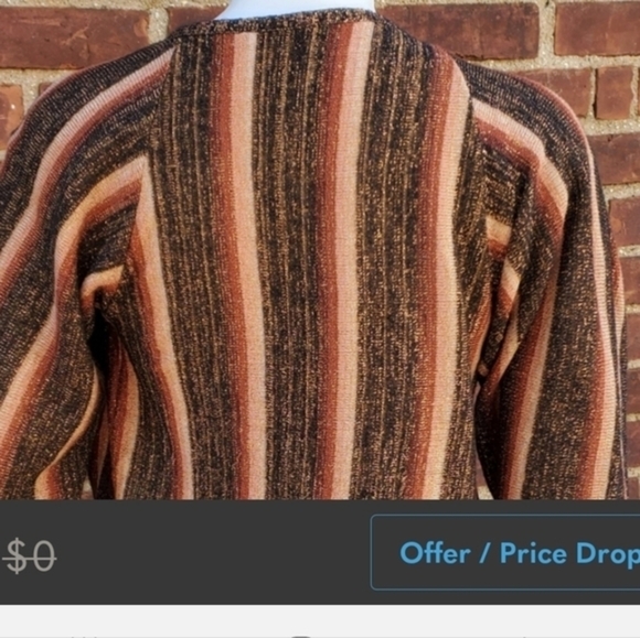 Kitty Hawk Vintage Metallic Sweater - Picture 7 of 10